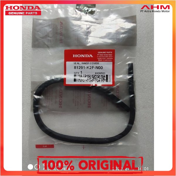 *Ori Ahm  KARET SEAL SIL INNER INER COVER RAIL NEW SCOOPY 2020-2021 81291-K2F-N00 81291K2FN00 Terjam