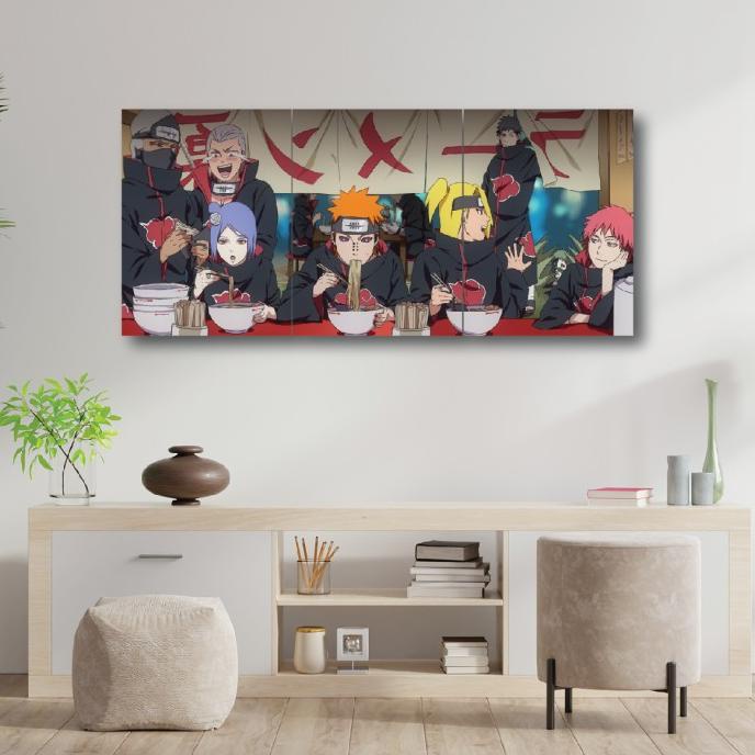 HIASAN DINDING WALL DECOR 1 SET ANIME NARUTO SHIPPUDEN