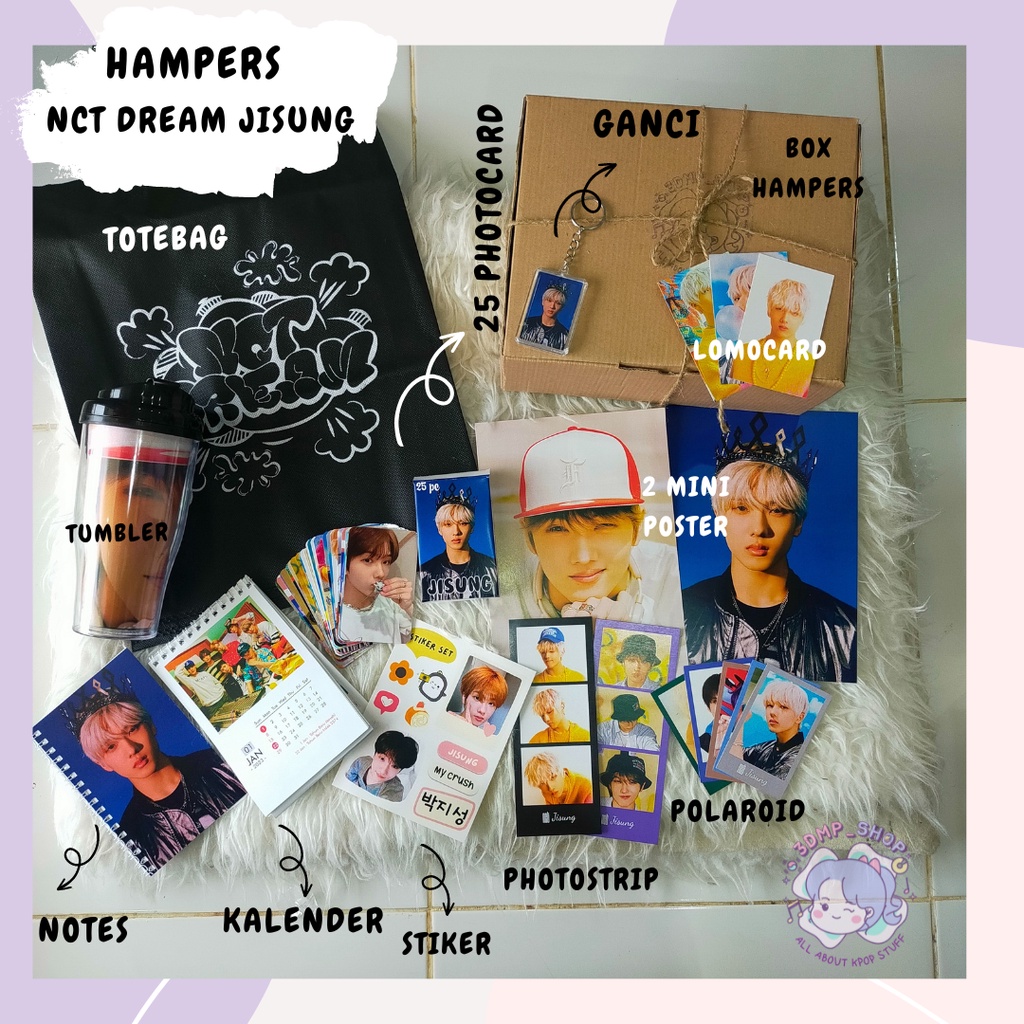 hampers nct dream beat box jisung chenle jaemin haechan renjun mark jeno