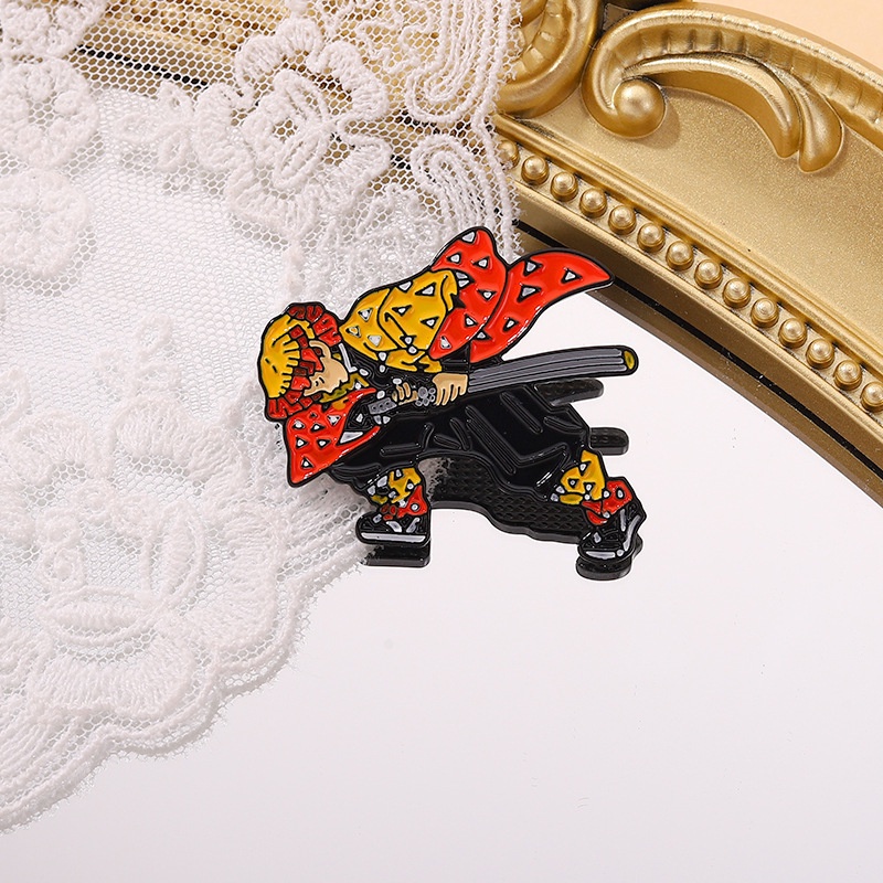 Bros Pin Enamel Bentuk Kartun Hewan Untuk Hadiah