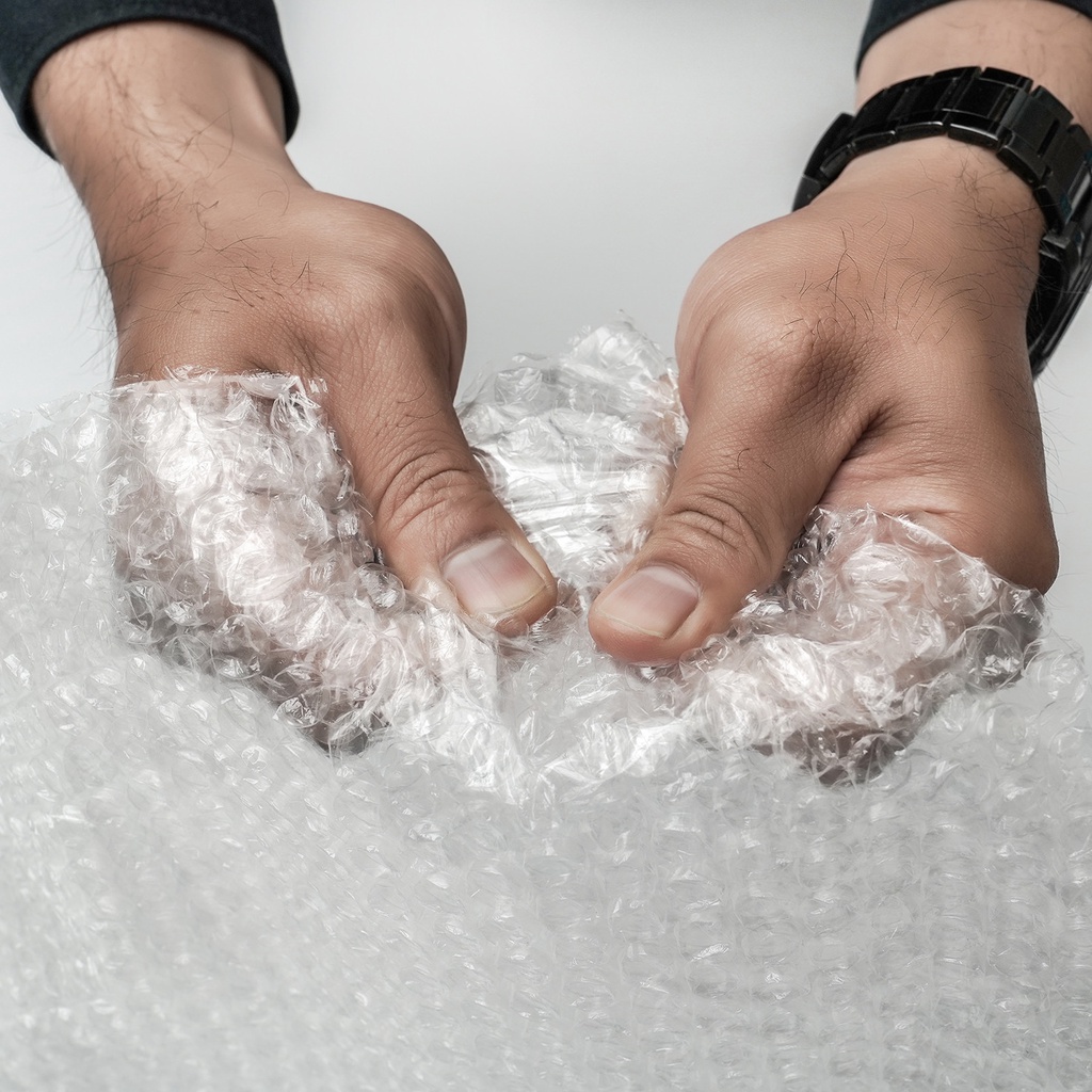 

IK6 Plastik Bubble Wrap Packing Hitam 50M TEBAL DKM+ Bubblewrap ROLL