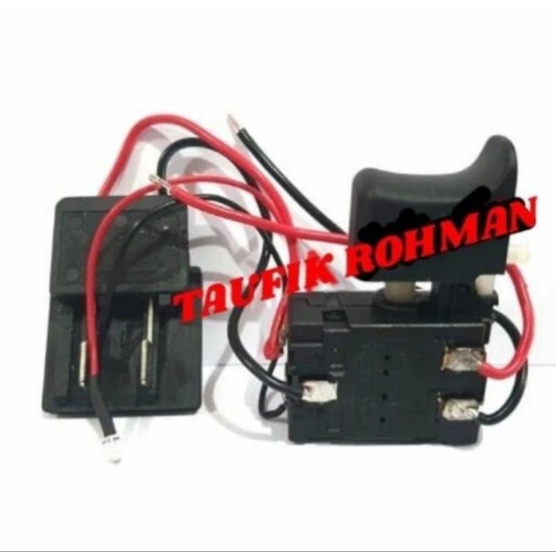SWITCH / SAKLAR TRIGGER BOR CORDLEES 12v RYU RCD 12 V