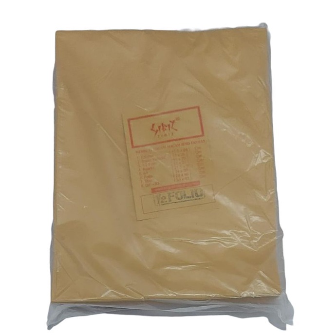 Amplop Coklat Setengah Folio - 1 Pak