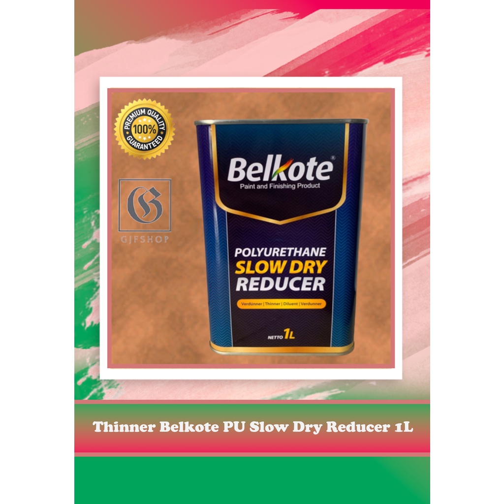 Jual Thinner Belkote Pu Slow Dry Reducer 1l Shopee Indonesia 7010