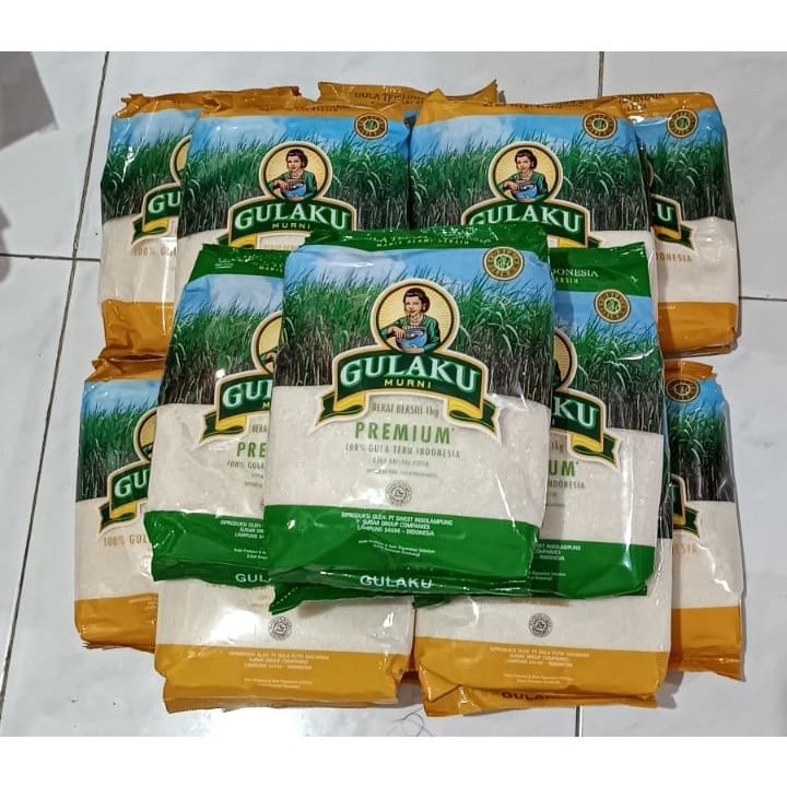 

Gulaku Premium Putih / Tebu Kuning / Gula Pasir Kemasan 1 Kg - Hijau / Kuning - Kiloan - ORI - MURAH - BACA DESKRIPSI PRODUK DULU