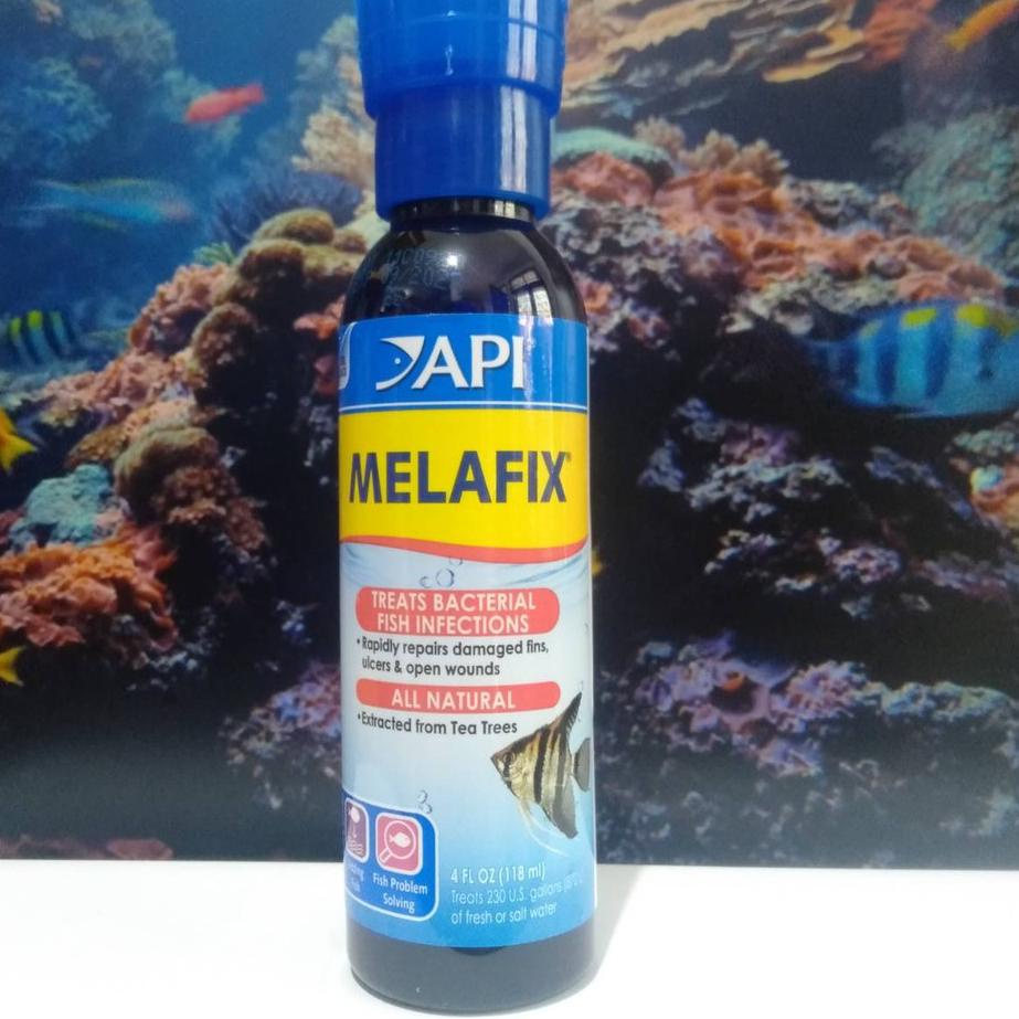 Special  MELAFIX 118 ML OBAT IKAN ORIGINAL USA .. .. .. ..