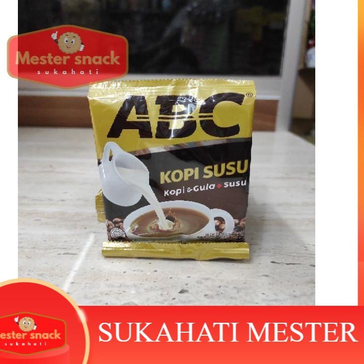 

Dijamin puas--Kopi ABC Susu Renceng 31 gram (1 renceng isi 10 pcs)