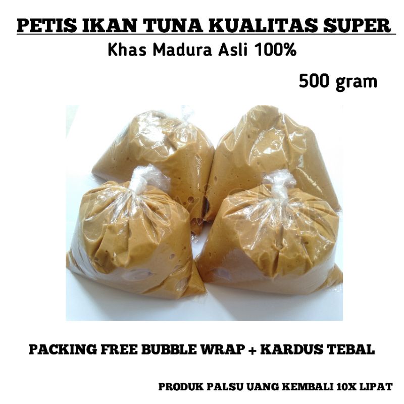 

[COD] PETIS MADURA IKAN TUNA ASLI KUALITAS SUPER 500 GRAM