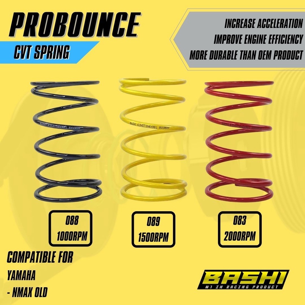 Per Cvt Racing Bashi Probounce High Quality Cvt Spring Y3 Yamaha Nmax Old