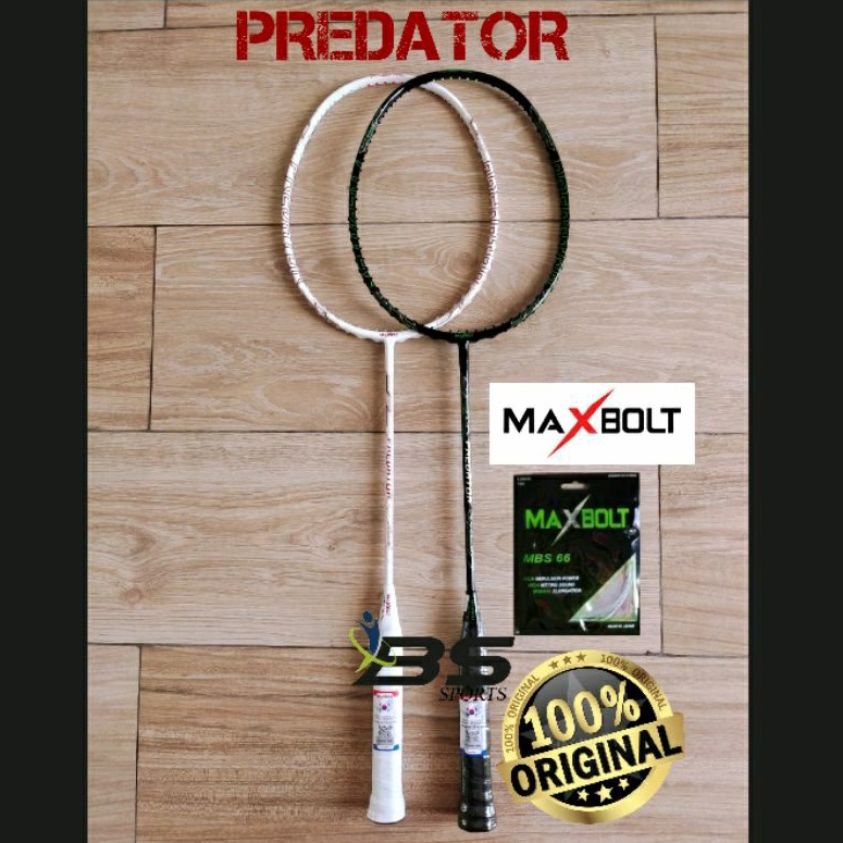 RAKET BADMINTON MAXBOLT PREDATOR ORIGINAL