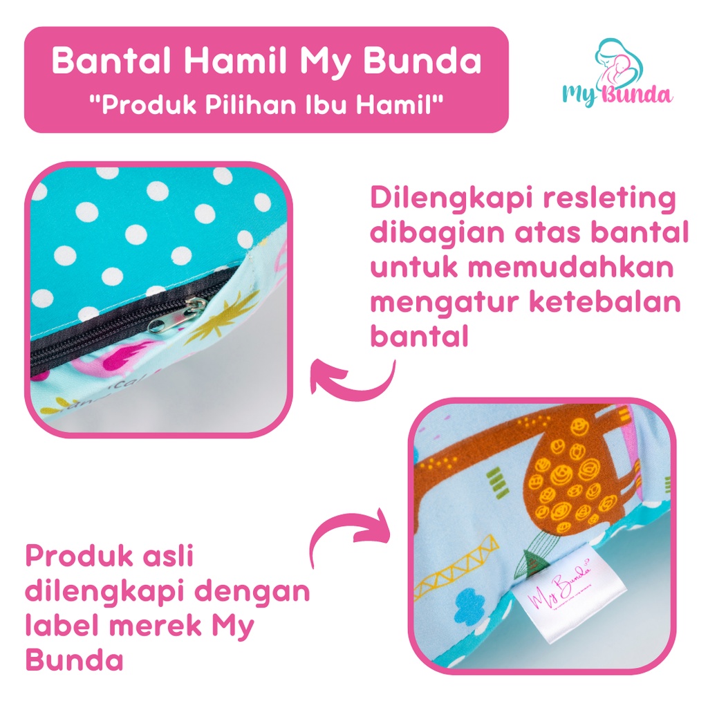 Bantal Ibu Hamil Tidur Bantal Buat Ibu Hamil Jenis Bantal Hamil Premium dengan Desain Bantal Bumil yang Sangat Cocok untuk Jadi Guling Hamil Bantal Perut Ibu Hamil dan Kado Ibu Hamil - Motif BK15