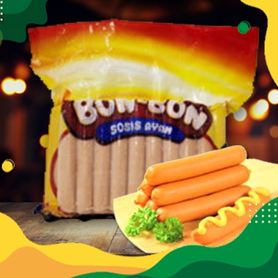 Jual Bon Bon Sosis Ayam Kemasan Kg Pcs Shopee Indonesia