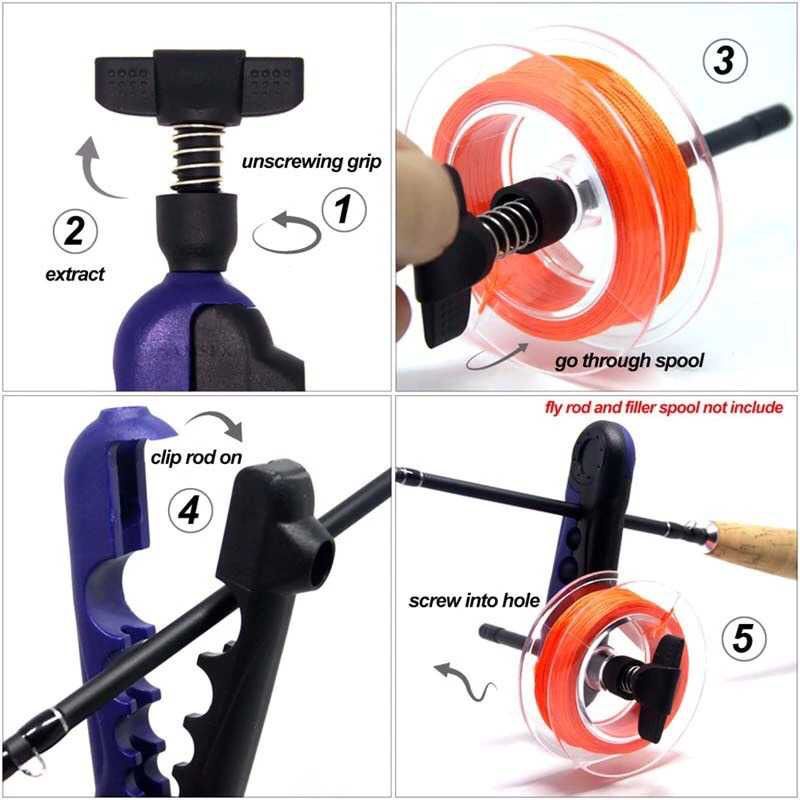 GULUNGAN SENAR PANCING ALAT UNTUK GULUNG SENAR PANCING LINE WINDER SPOOLER PORTABLE