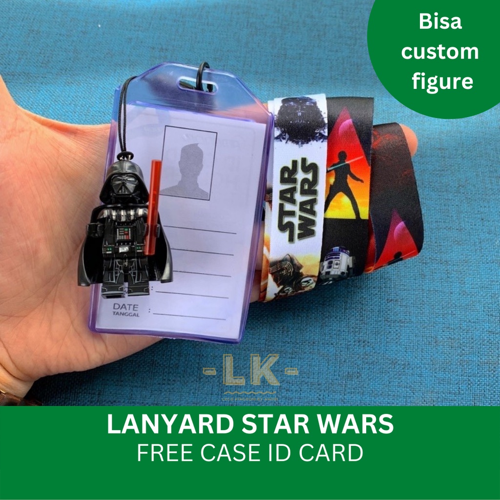 

Lanyard Star Wars Minifigure (Id Card/ Name Tag/ Card Holder/ Darth Vander/ Stromtrooper)