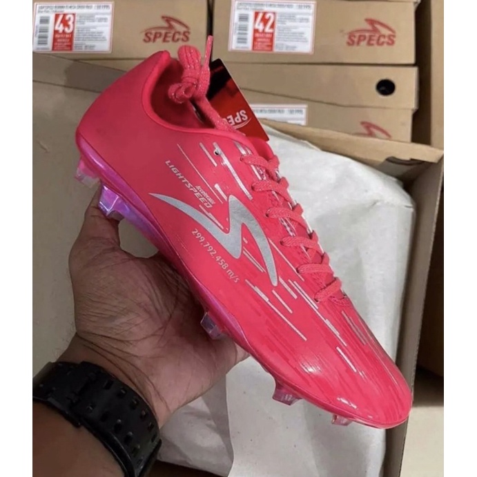 SEPATU SEPAKBOLA SPECS ACCELERATOR LIGHTSPEED REBORN METACRUSH PACK DIVA/PINK ORIGINAL 100%