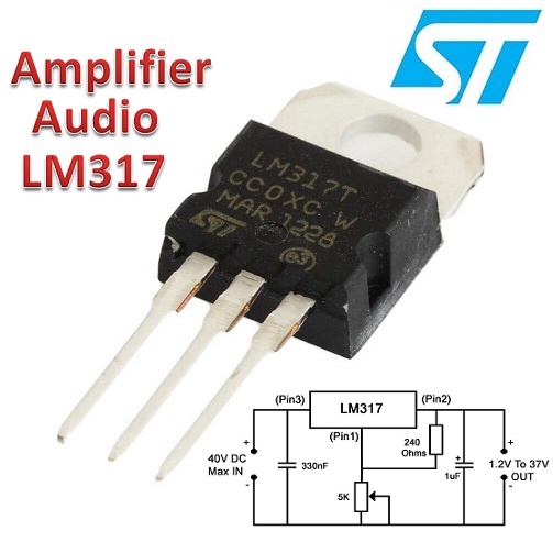 Jual LM 317 LM317T 317T T LM317 IC Transistor LM317T LM317 IC