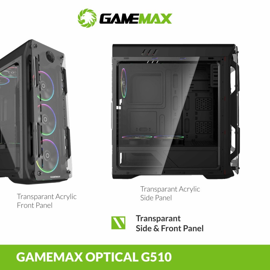 Gamemax Optical G510 Gaming PC Case