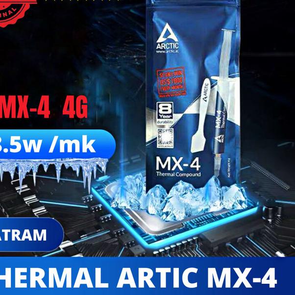 Arctic Cooling MX-4 MX4 Thermal Compound Paste THERMAL PASTE