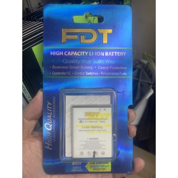 BATERAI DOUBLE POWER SAMSUNG S3850 / M350 / S3778 / R630 / S3350 / T369