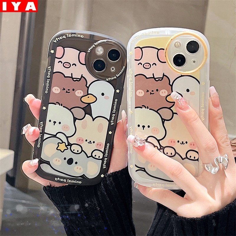 Casing Samsung A04 A04S A13 A02S A03S A20S A23 A32 A11 A12 A51 A30 A50 A52 A10 A10S A72 M11 M12 J4 Plus J7 Prime Motif Kebun Binatang