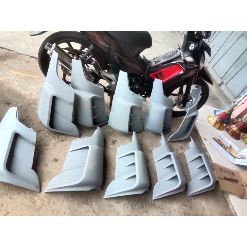 PIPI CANTER CUSTOM BAHAN PLAT
