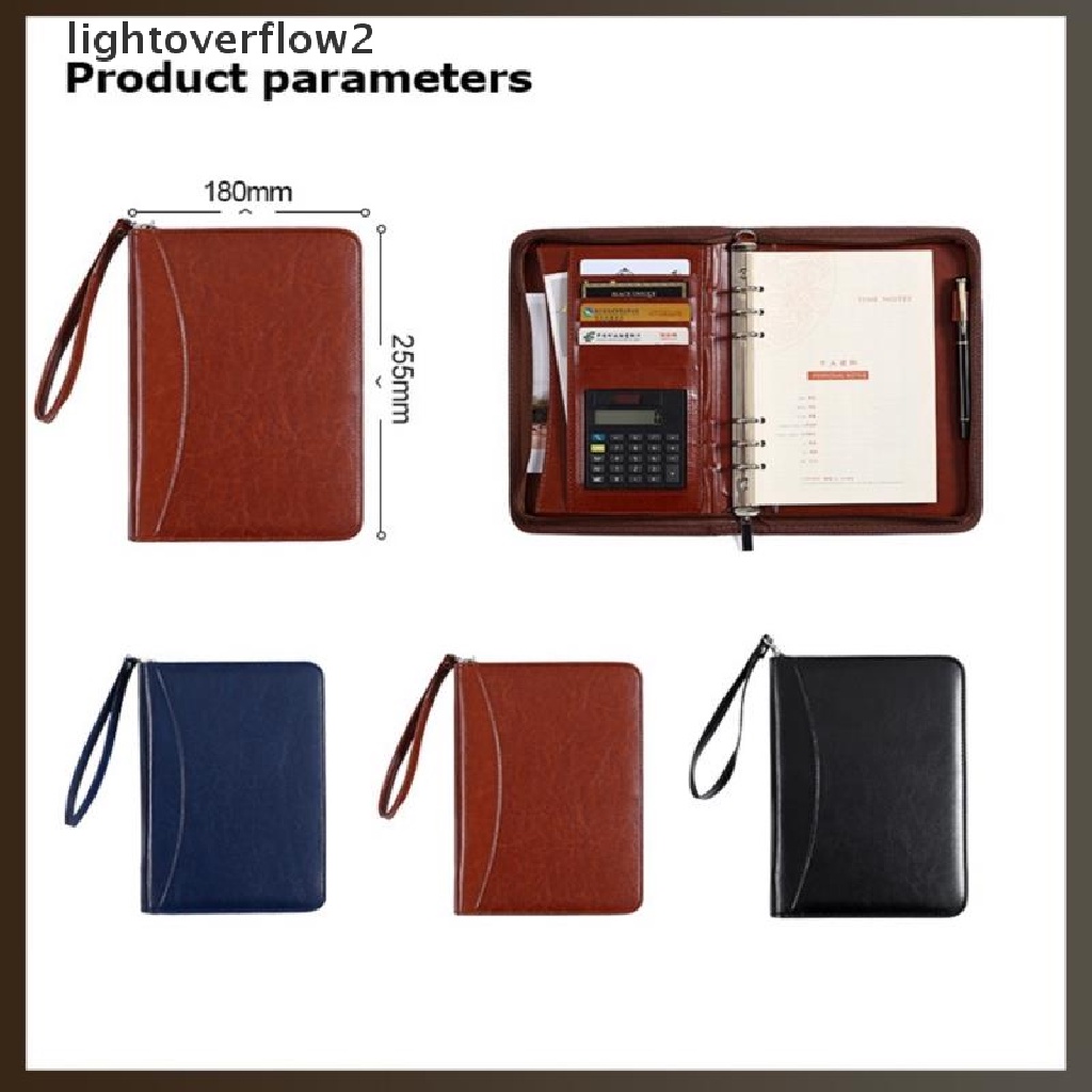 (lightoverflow2) Buku Notebook / Catatan / Jurnal / Diary Ukuran A5 Dengan Ring Spiral