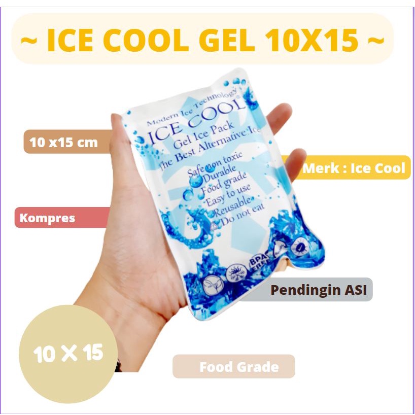ICE GEL TAHAN 12 JAM/PENDINGIN BOX ES KRIM/ICE GEL UNTUK KOMPRES