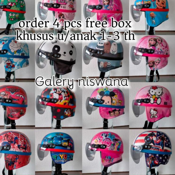 "BBL.18Oc22ᴬ" HELM ANAK 1-3 tahun,HELM ANAK2,HELM ANAK SINCAN,HELM ANAK2 KECIL,HELM BALITA,HELM ANAK