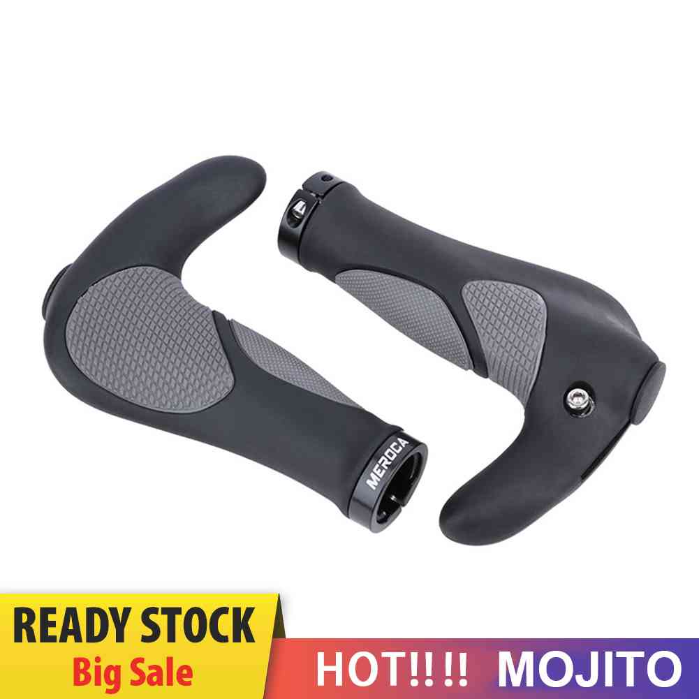 Meroca 1 Pasang Cover Grip Stang Sepeda MTB Desain Ergonomis