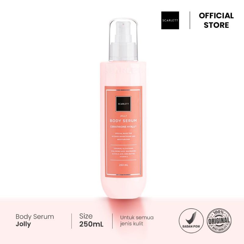 Scarlett Whitening Body Serum Jolly