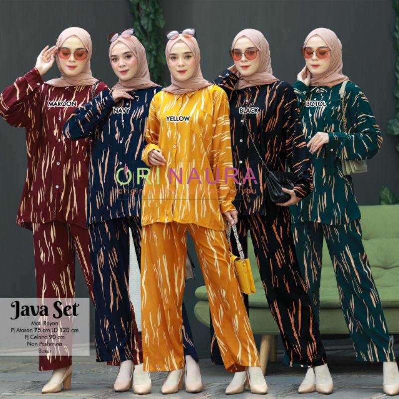 LF - SETELAN RAYON MOTIF [ M L XL XXL ] / BAJU TIDUR WANITA JUMBO TIE DYE / ONE SET RAYON JUMBO LD120