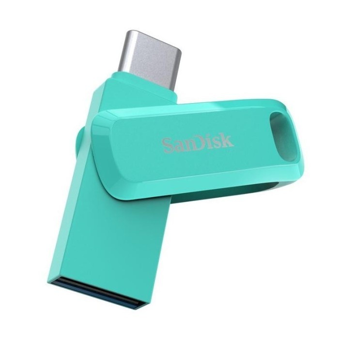 Sandisk OTG 256GB USB Type-C USb 3.1 Ultra Dual Drive Go Green