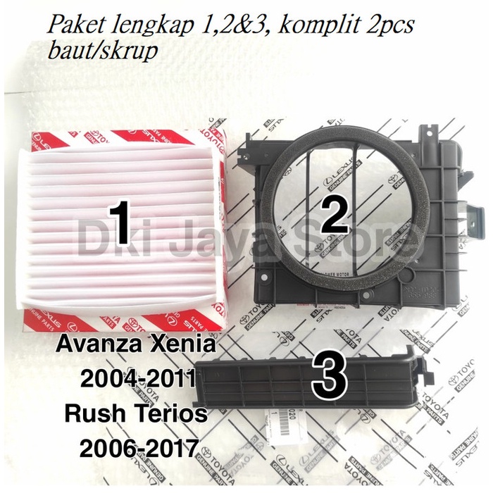 Housing Rumah Filter Ac Avanza Xenia Rush Terios 2003-2011 Original .