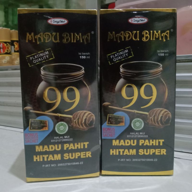 

Madu Hitam Bima 99 150ml