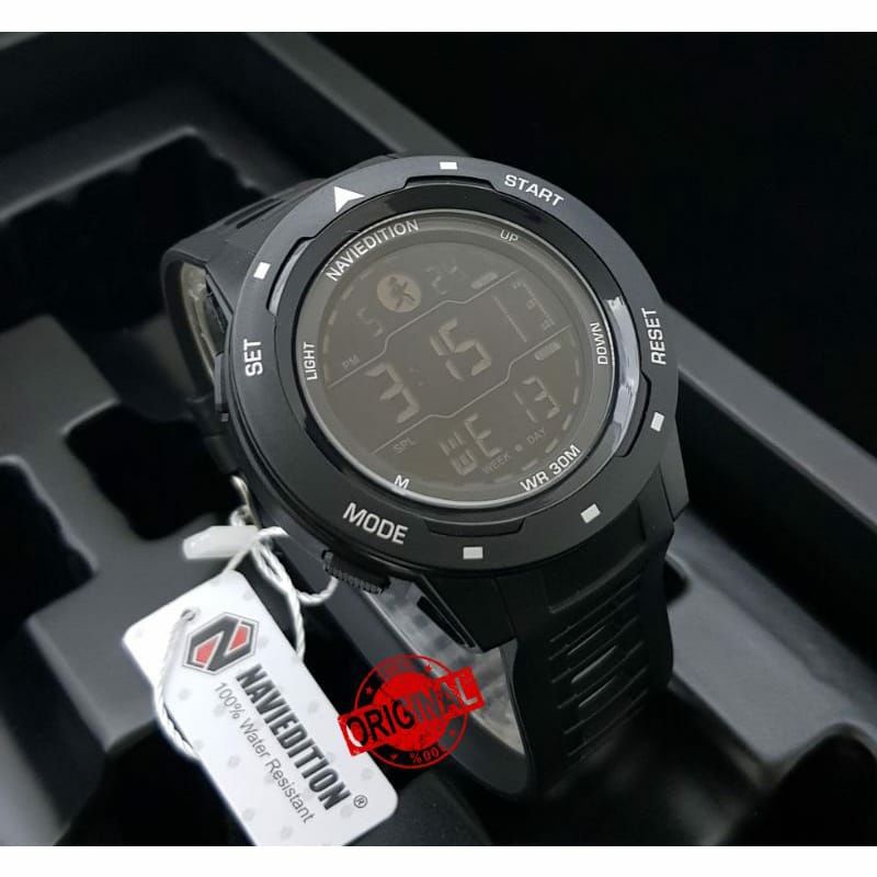 Jam Tangan Naviedition Terlaris Rubber Digital Fashion Pria Wanita North Edge 8100