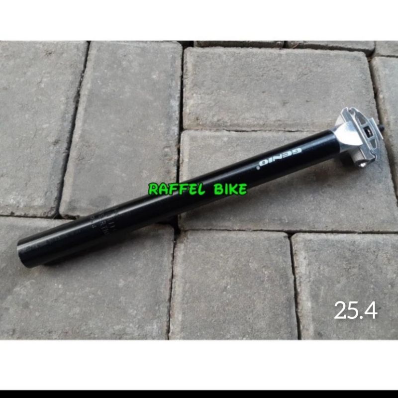 Termurah. Seatpost Genio 25.4 black. Seatpost 25.4. Seat post