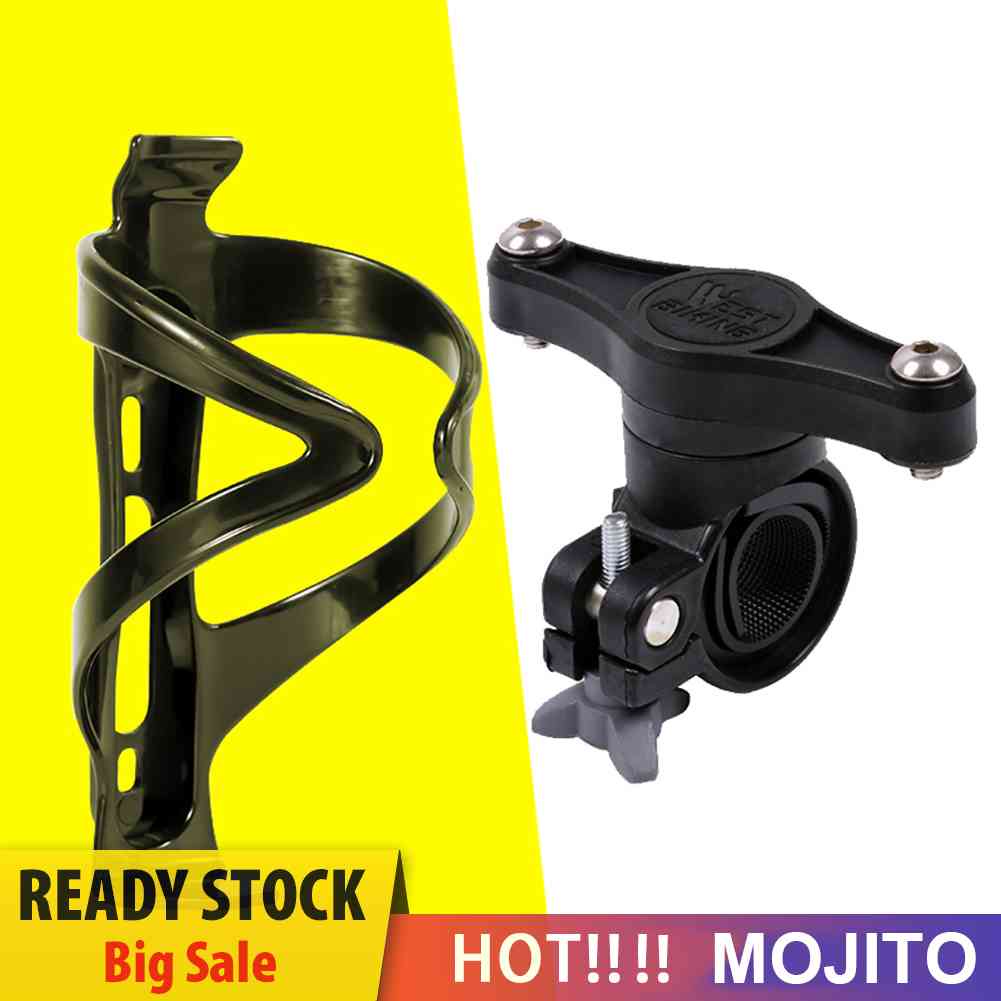 West Biking Bracket Holder Botol Minum Rotasi 360 Derajat Untuk Sepeda