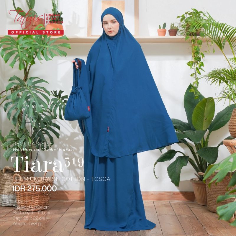 MUKENA TATUIS TIARA 519 SERIES DEWASA REGULER KATUN RAYON