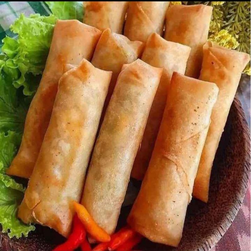 

Lumpia Basah Asli semarang Ukuran Sedang 1 mika isi 5pcs