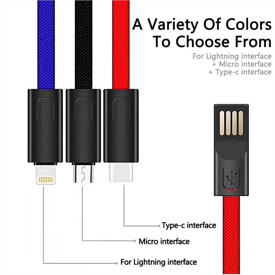 Charge Kabel Data Cable Charging Keychain Phone Lanyard