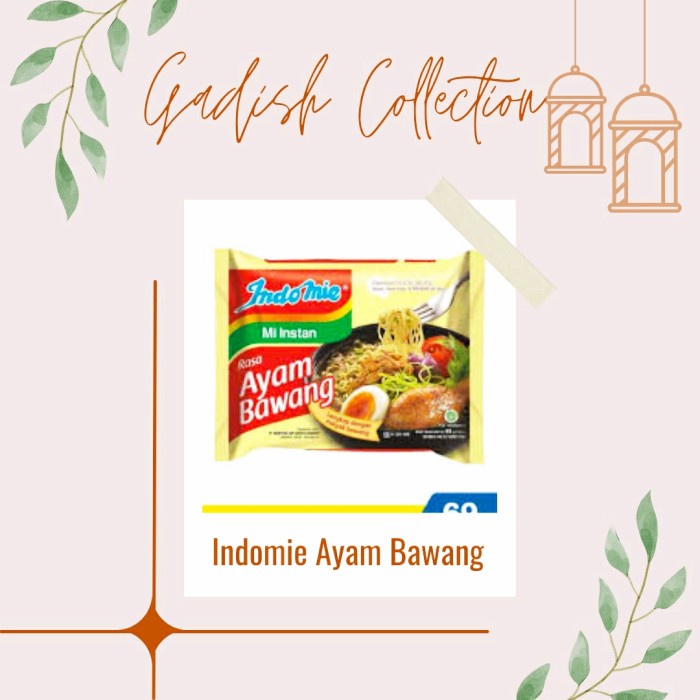 

PROMO Indomie rasa Ayam Bawang