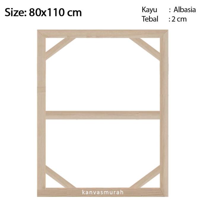 

Spanram 80x110 cm Span Ram Kayu Frame 110x80 cm