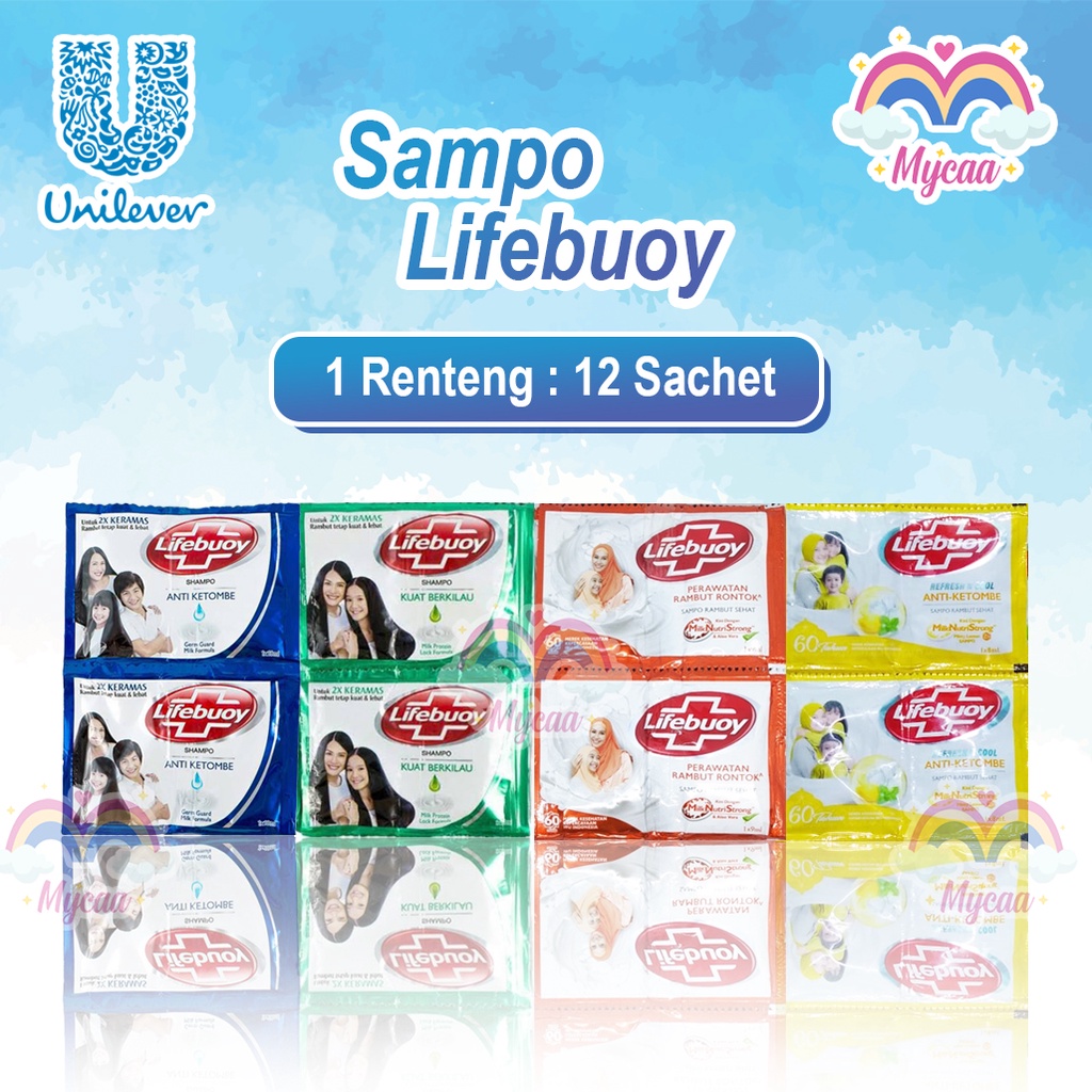 Shampoo Lifebuoy Renceng 12 Sachet