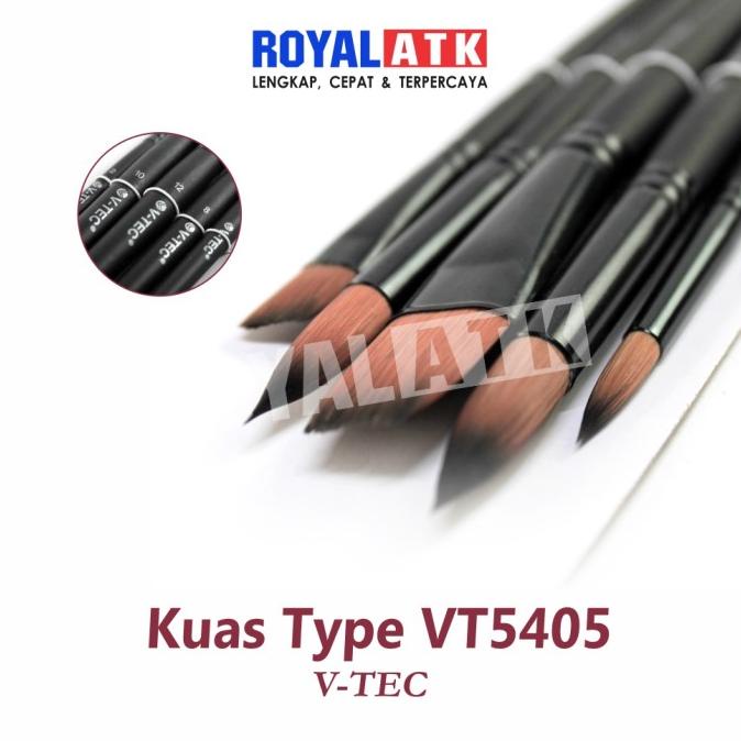 

kuas lukis set v tec VT540 isi 5