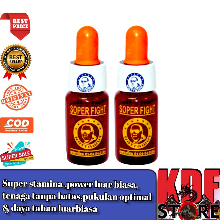 Super Soper Fight Lampam Doping Ayam Tarung Tahan Pukul Lebih Powerful