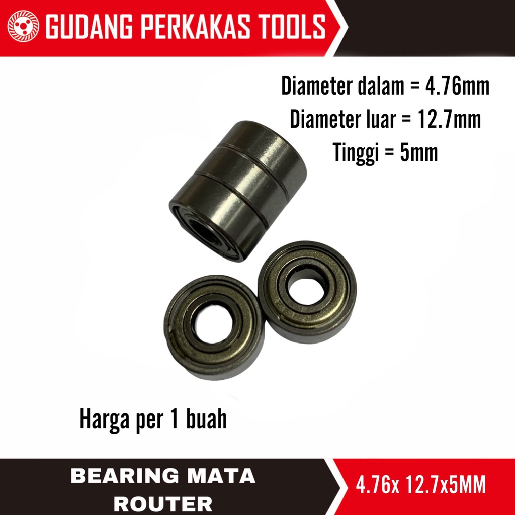 Bull Bearing kecil laker mata router profil