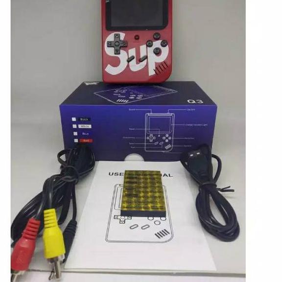 Murah Gameboy Game Console SupX 400 game retro FC