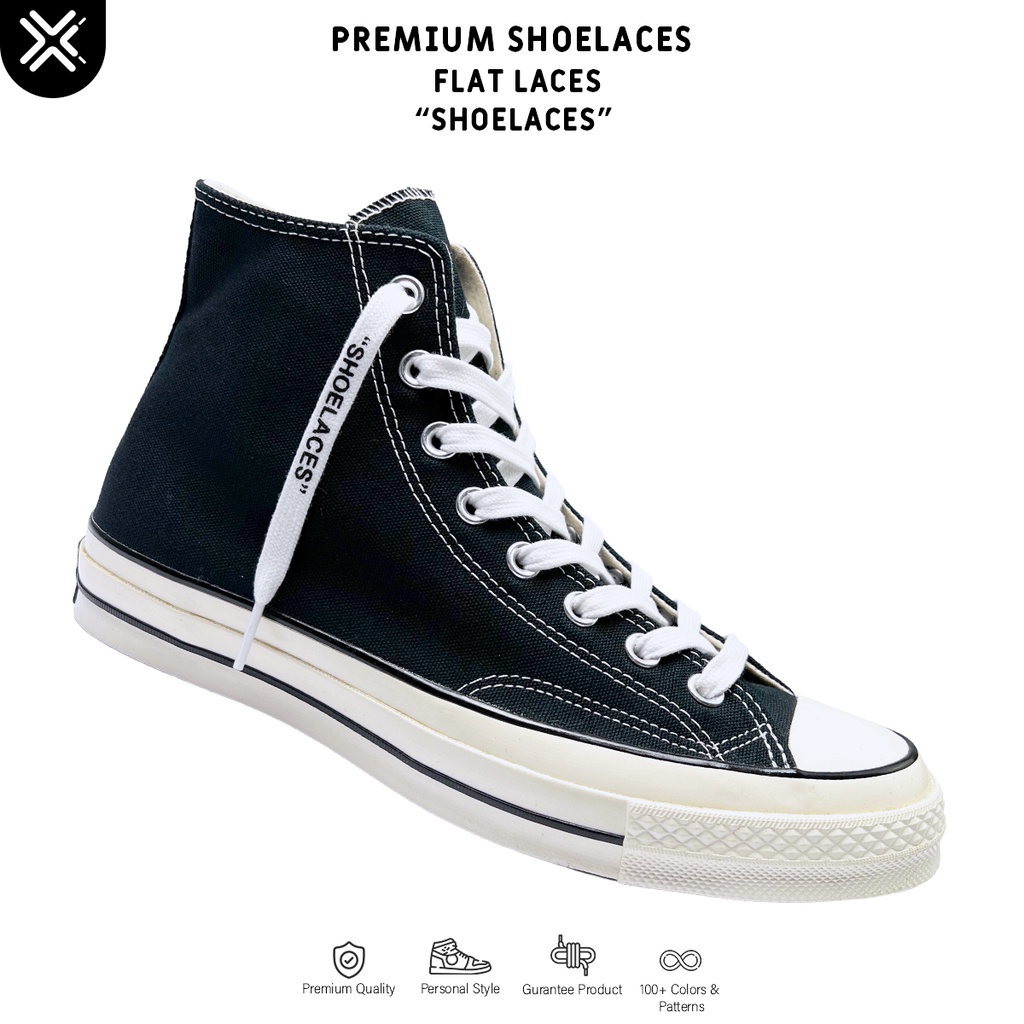 TALI SEPATU OFF WHITE SHOELACES | PREMIUM SHOELACES
