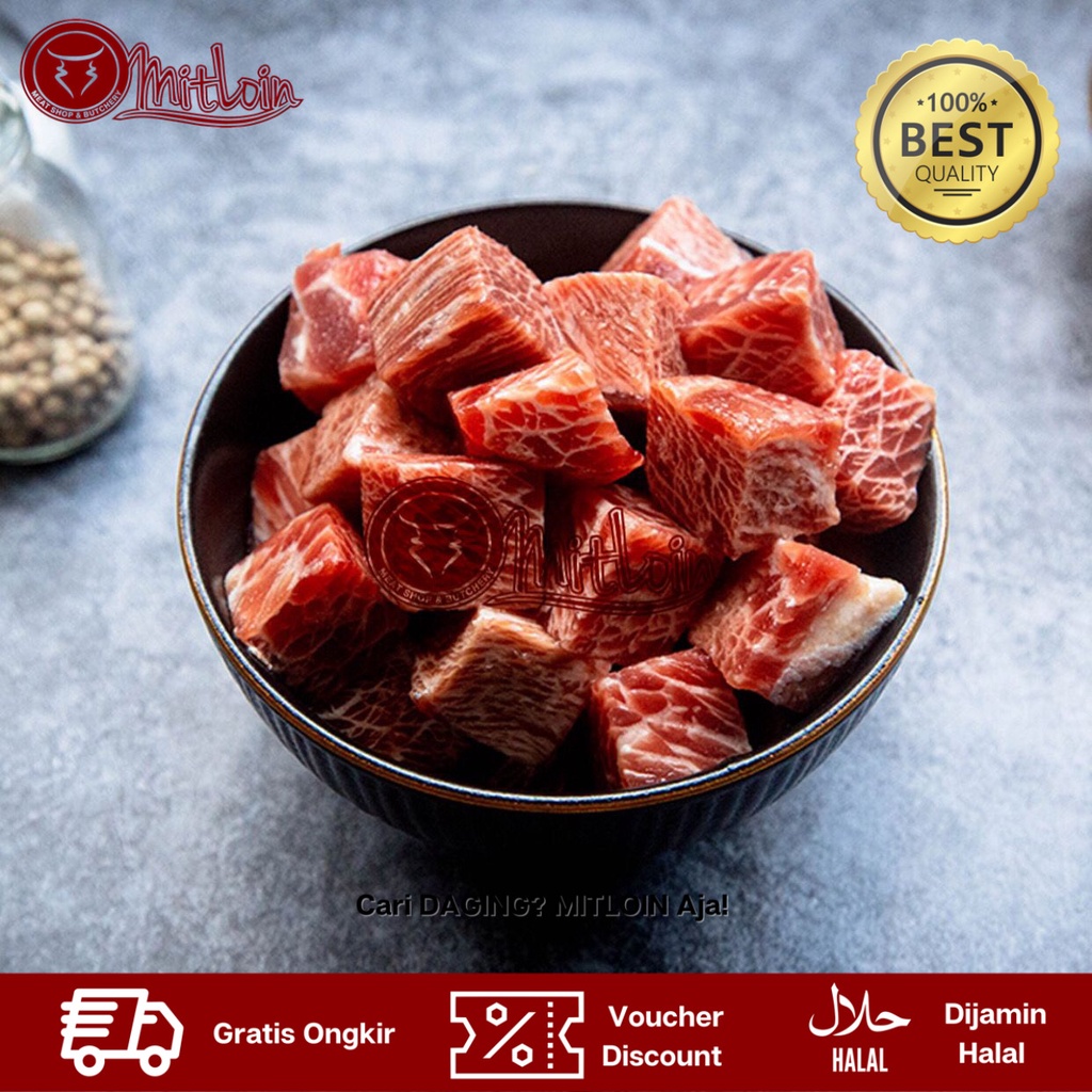 

Wagyu Saikoro 500gr