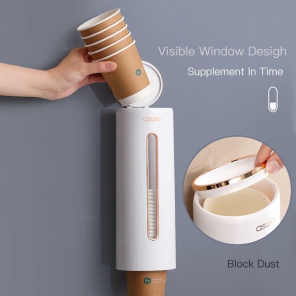 

Promo Dispenser Gelas Plastik Kertas Paper Wall Cup Holder Storage Diskon